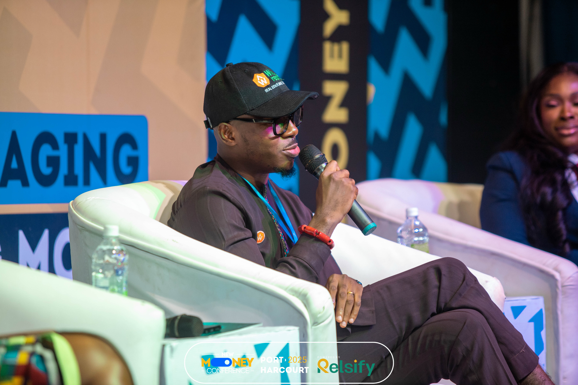 Eze Maximus speaking at the New Money Conference 2025
